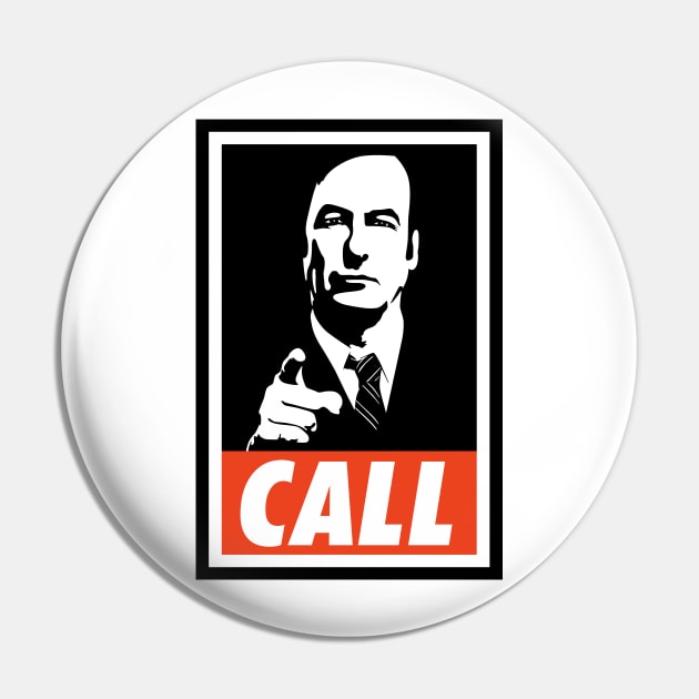 Saul Goodman - Call Pin by Gabriel Pastor Store