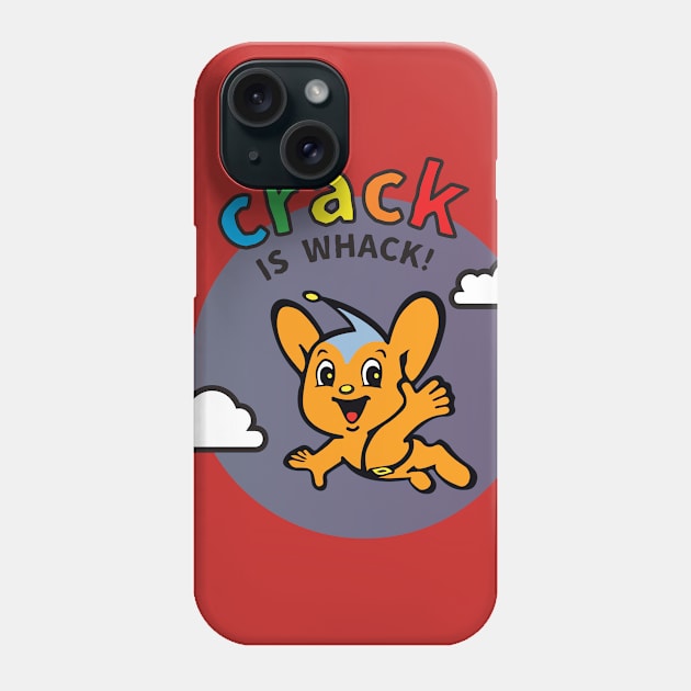 Pipokun - Crack is Whack! Phone Case by PsychicCat