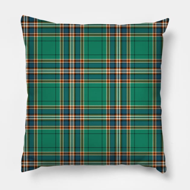 Clan MacFarlane Ancient Hunting Tartan Pillow by sifis