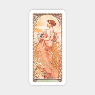 The Seasons, Summer (1900) Magnet