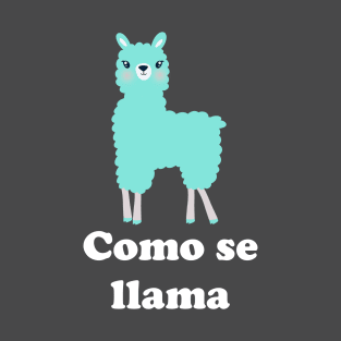 Como Se Llama T-Shirt