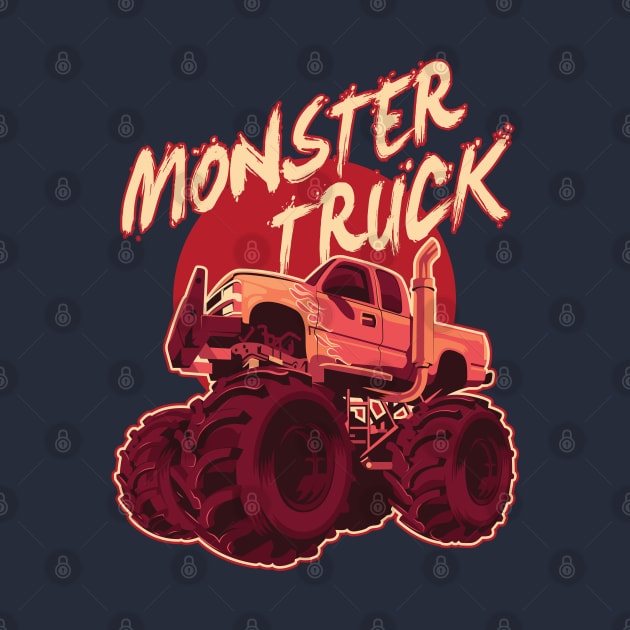 Monster truck by Teefold