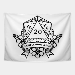 Lawful Ridiculous Alignment - DND Tapestry