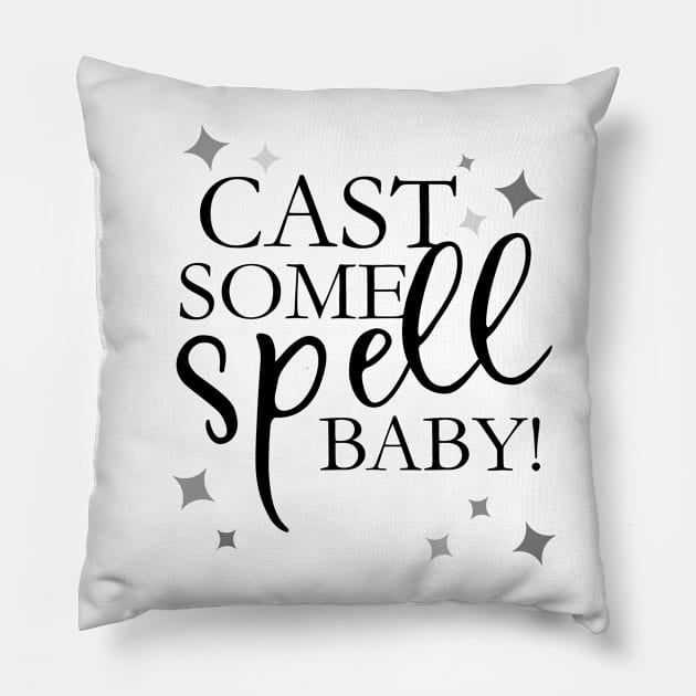 Cast Some Spell Baby Halloween 2020 Costume Pillow by Band of The Pand