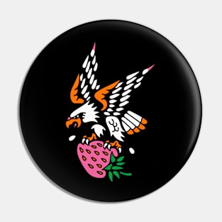 Eagle strawberry Pin