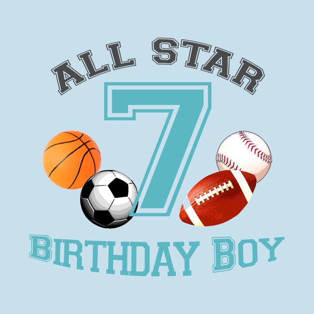 Sports birthday 7 by LND4design