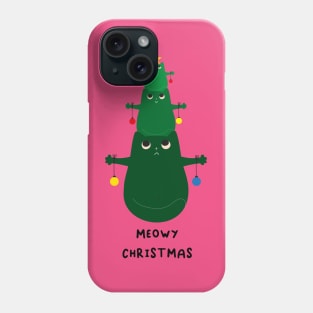 christmas cat Phone Case