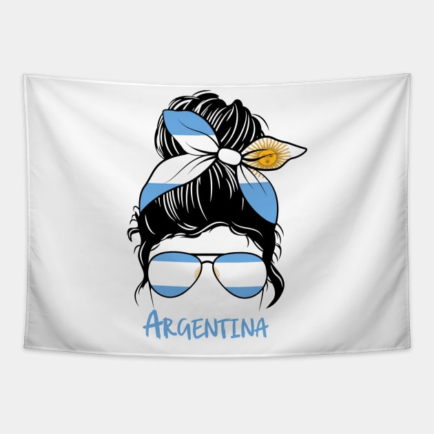 Argentinian Girl Argentina Argentinian Girlfriend Argentina Tapestry by JayD World