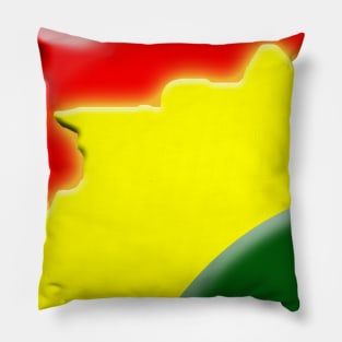 three colours of life Pillow