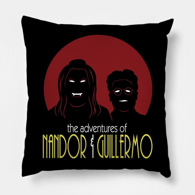 Shadows adventures Pillow by jasesa