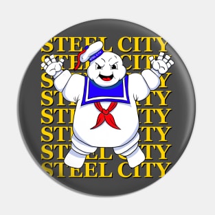 Steel City Stay Puft Pin