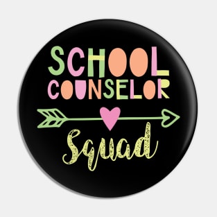 School Counselor Squad Pin