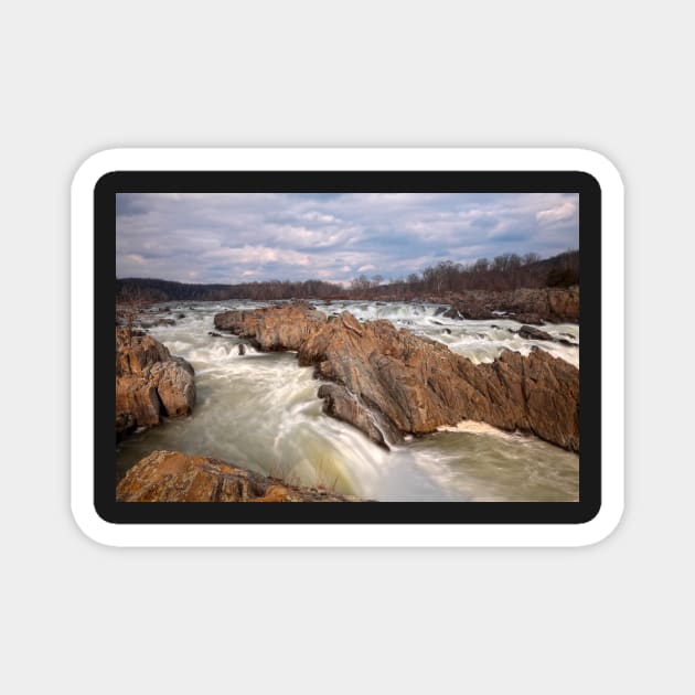 Great Falls Magnet by somadjinn