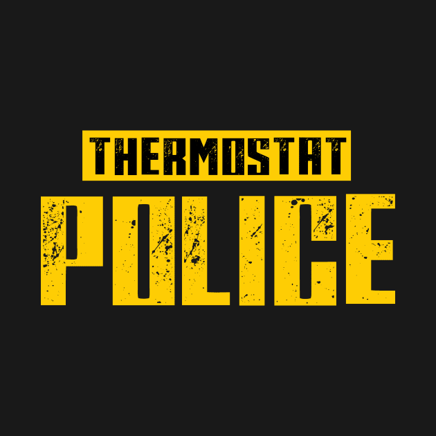 THERMOSTAT POLICE RETRO by HelloShop88