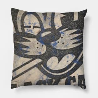 Black Cat Cigarettes Pillow