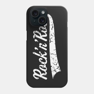 Rock 'n' Roll Vintage White Phone Case