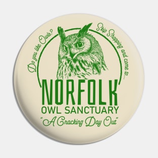 Norfolk Owl Sanctuary Pin