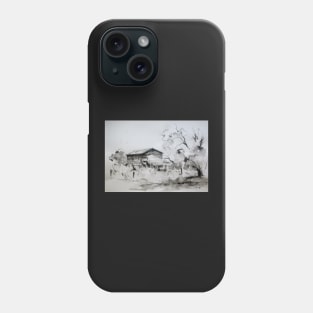 Old Shearing Shed, Forbes, NSW Phone Case