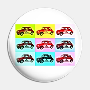 Pop Car - icons Pin