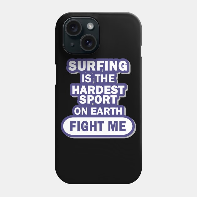 Surf Monster Wave Men's Surfboard Holiday Phone Case by FindYourFavouriteDesign