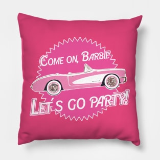 Corvette C1 Barbie Pillow