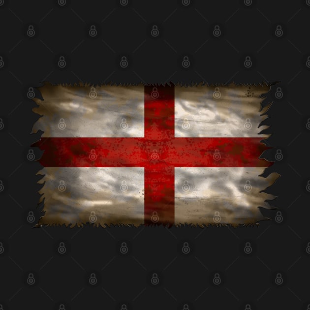 England Flag by Boo Face Designs