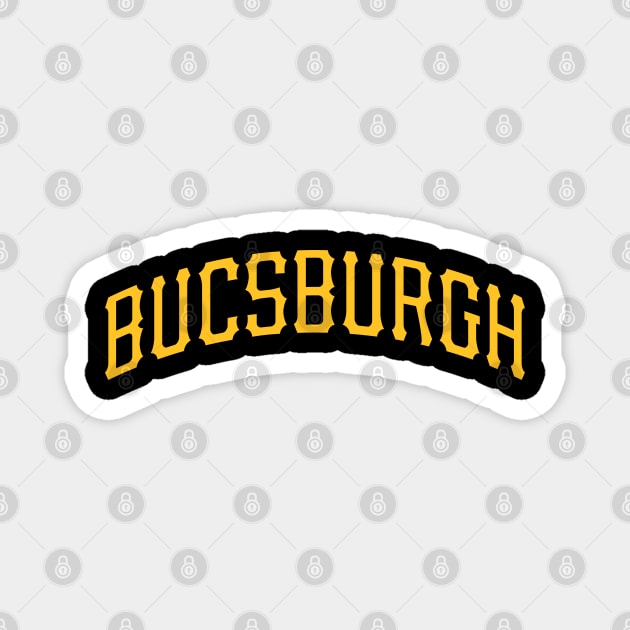 Bucsburgh - Black 3 Magnet by KFig21