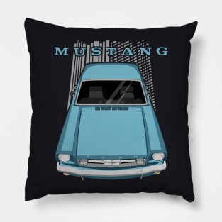 Mustang 1966 - Turquoise Pillow