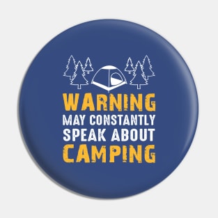 Perfect Camper Pin