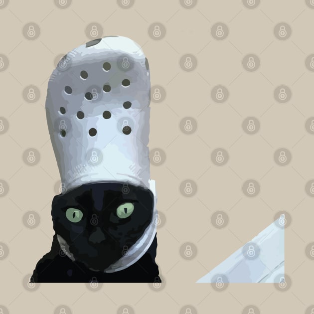 crocs cat by Venus Print