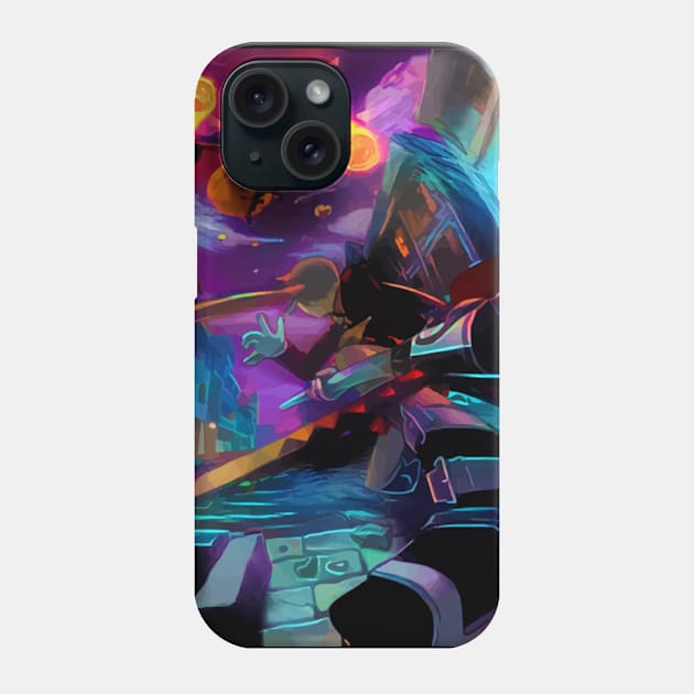 The Witch Hunter Phone Case by hustlart