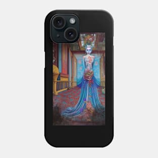 Surreal in Blue Phone Case