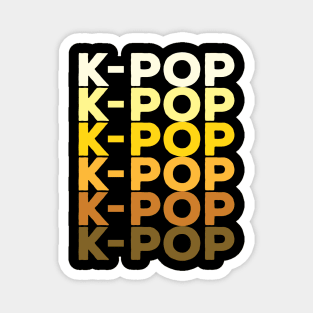 K-POP gold repetition from WhatTheKpop Magnet