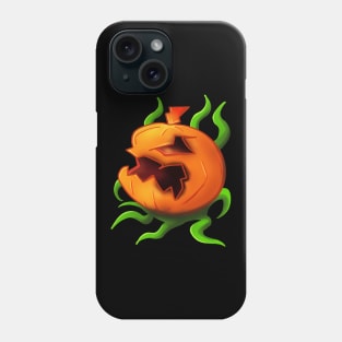 Halloween Monster Pumpkin Illustration Phone Case