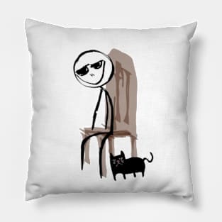 sit person Pillow