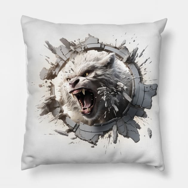 Animal Primal Rage Pillow by SzlagRPG