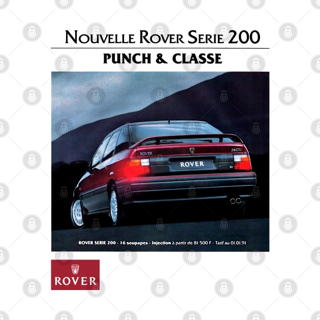 ROVER 200 - Spanish ad by Throwback Motors