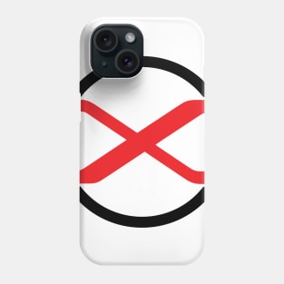 Red X-Shooter Design Phone Case