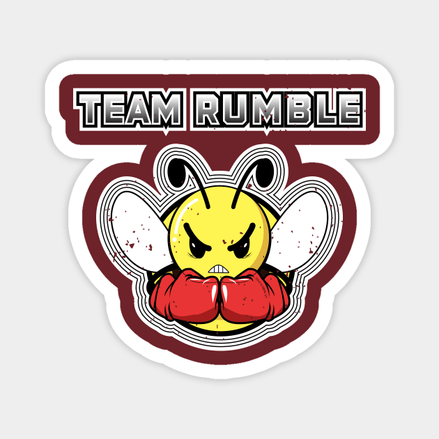 Team Rumble Magnet by Swarm Store