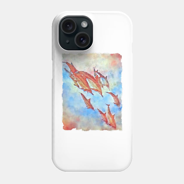 Dolphins Phone Case by PhotoArts