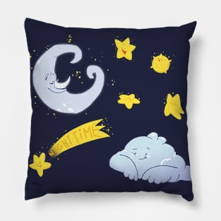 Nighttime starry night! Pillow