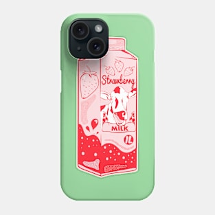 Strawberry milk Phone Case