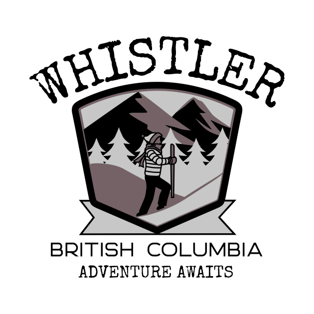 Whistler, British Columbia by Mountain Morning Graphics