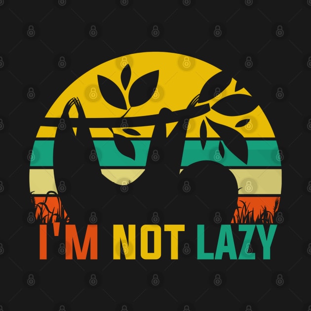 Funny Lazy Sloth by Printnation