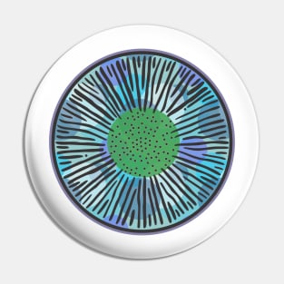 Diatom - Lindavia intermedia (artwork) Pin