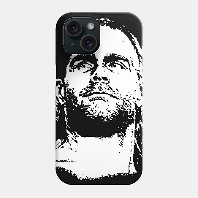 Shawn Michaels Portrait Phone Case by phatvo