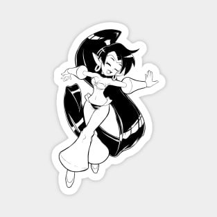 Shantae b&w Magnet