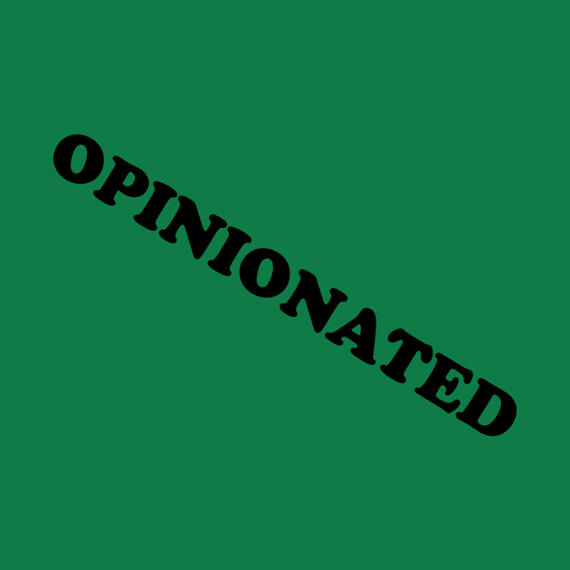 OPINIONATED by gdb2