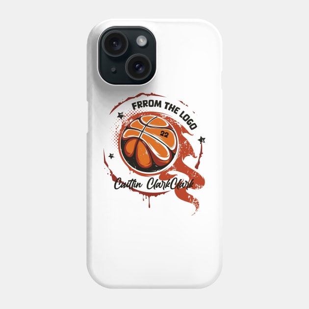 from the logo caitlin clark 22 Phone Case by Palette Harbor