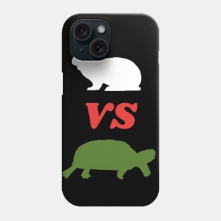 Rabbit VS Turtle Design Phone Case